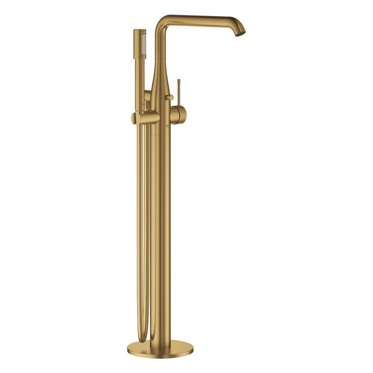 Grohe Essence Yerden Küvet Bataryası (Sıva Üstü Grubu), İşlenmiş Fırçalı Altın - Ürün Görseli