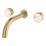 Grohe Atrio Private Collection 3 Delikli Ankastre Lavabo Bataryası (Sıva Üstü Grubu) Fırçalı Altın - Ürün Görseli