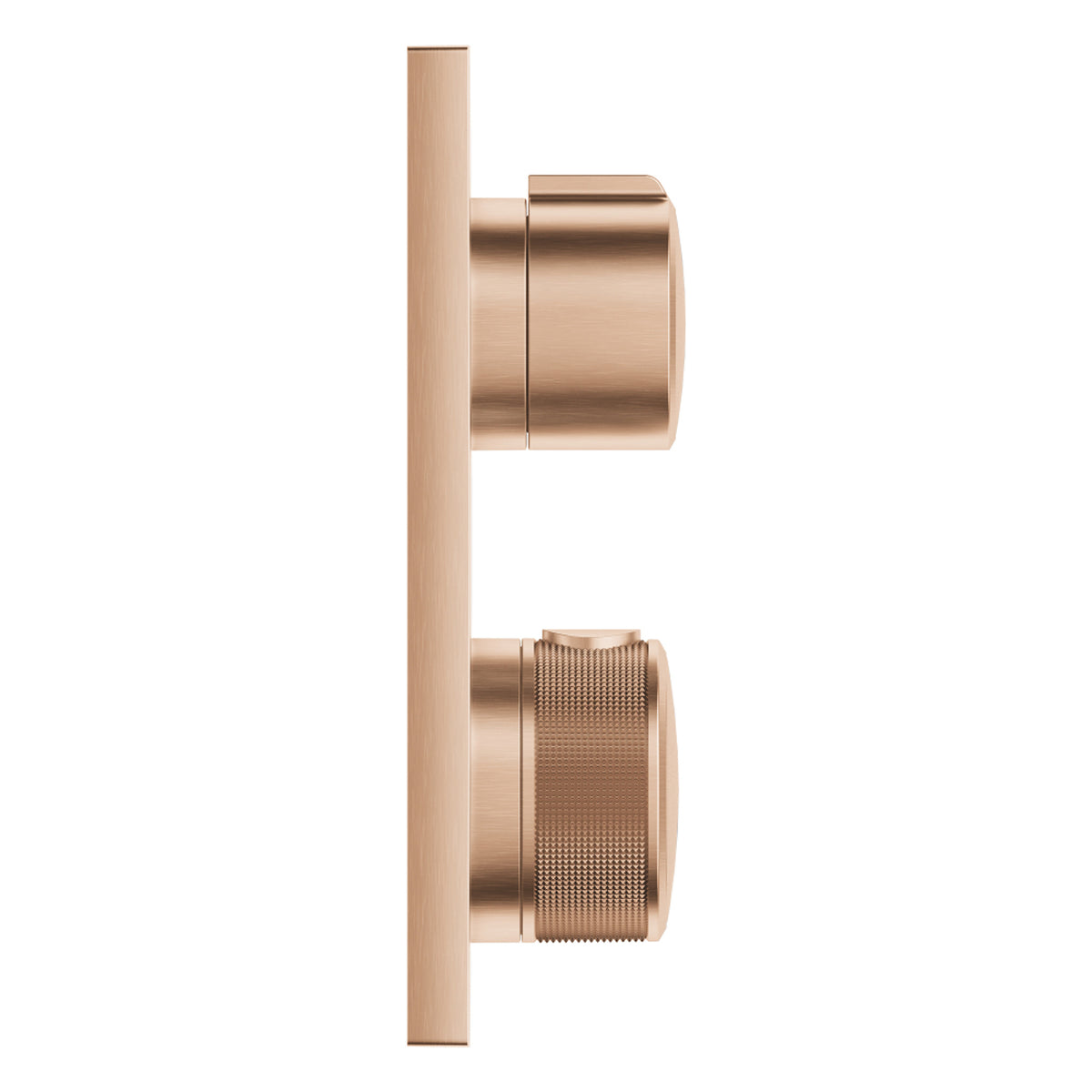 Grohe Allure Termostatik Ankastre Banyo ve Duş Bataryası (Sıva Üstü Grubu), 2 Yollu, Fırçalı Bakır - Ürün Görseli