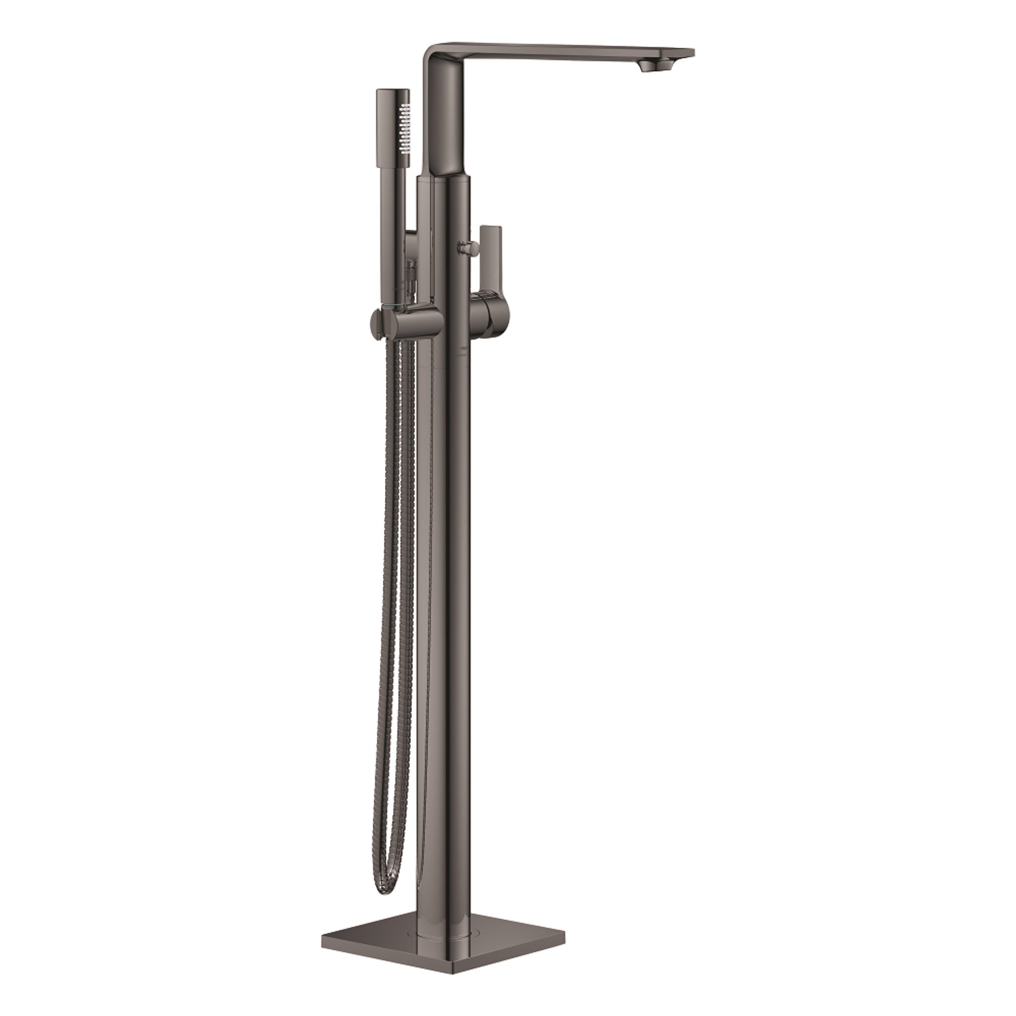 Grohe Allure Ankastre Yerden Küvet Bataryası (Sıva Üstü Grubu), Sert Grafit - Ürün Görseli