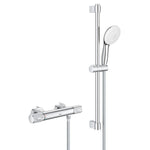 Grohe Grohtherm 1000 Performance Termostatik Duş Bataryası ve Sürgülü El Duşu Seti - Ürün Görseli