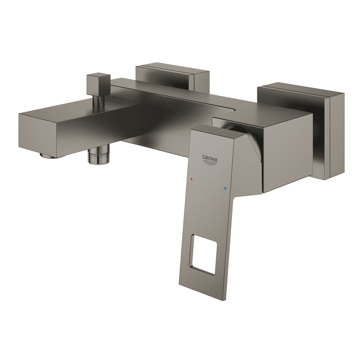 Grohe Eurocube Banyo Bataryası, Fırçalı Sert Grafit - Ürün Görseli