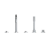 Grohe Atrio Private Collection 5 Delikli Ankastre Küvet Bataryası (Sıva Üstü Grubu) - Ürün Görseli