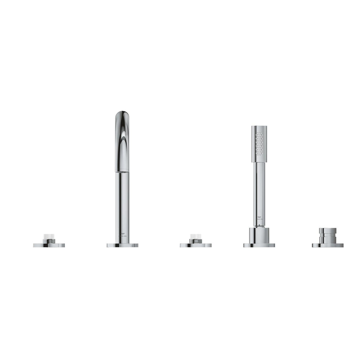 Grohe Atrio Private Collection 5 Delikli Ankastre Küvet Bataryası (Sıva Üstü Grubu) - Ürün Görseli