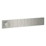 Grohe Grohtherm Aqua Tiles SmartControl Termostatik Ankastre Banyo Bataryası, 4 Çıkışlı, Paslanmaz Çelik (Sıva Üstü Grubu) - Ürün Görseli