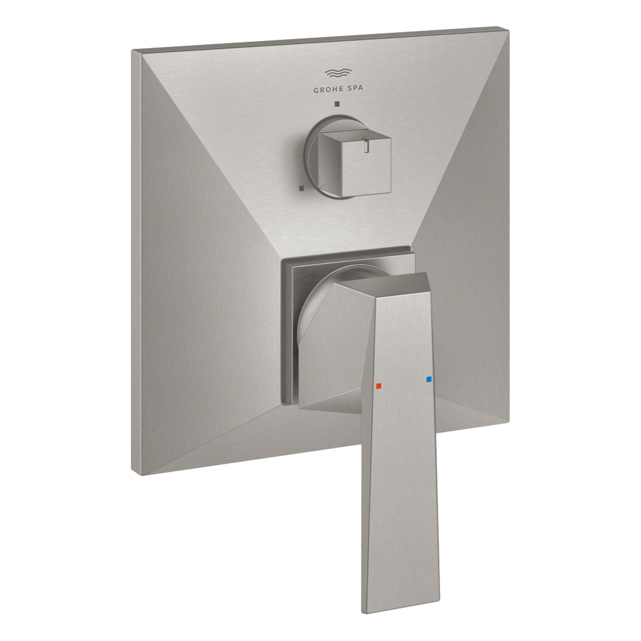 Grohe Allure Brilliant Ankastre Banyo ve Duş Bataryası (Sıva Üstü Grubu), 3 Yollu, Paslanmaz Çelik - Ürün Görseli