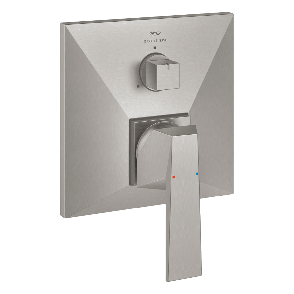 Grohe Allure Brilliant Ankastre Banyo ve Duş Bataryası (Sıva Üstü Grubu), 3 Yollu, Paslanmaz Çelik - Ürün Görseli