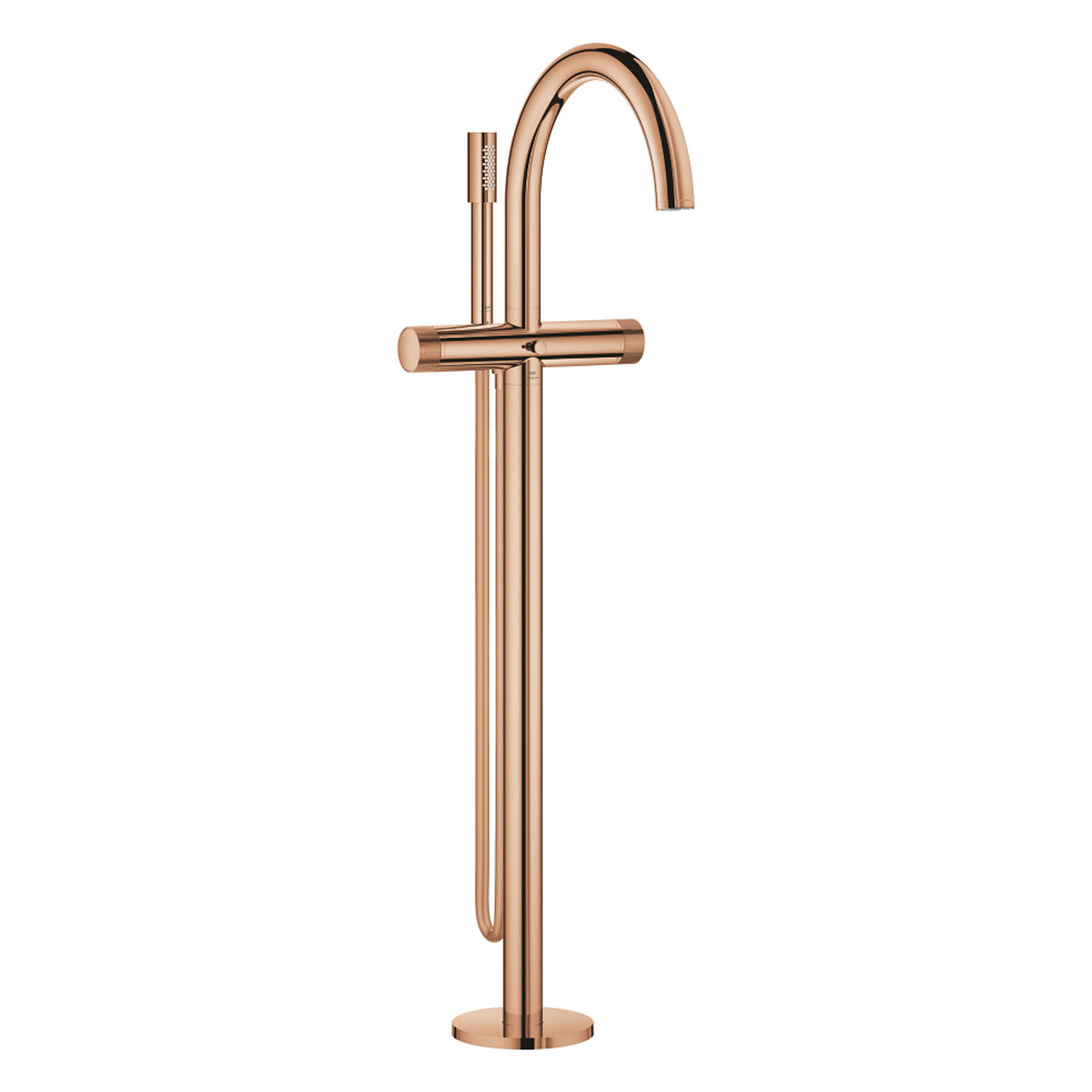 Grohe Atrio Private Collection Tek Yerden Küvet Bataryası (Sıva Üstü Grubu), Bakır - Ürün Görseli