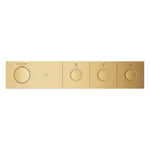Grohe Grohtherm Aqua Tiles SmartControl Termostatik Ankastre Banyo Bataryası, 3 Çıkışlı, Altın (Sıva Üstü Grubu) - Ürün Görseli