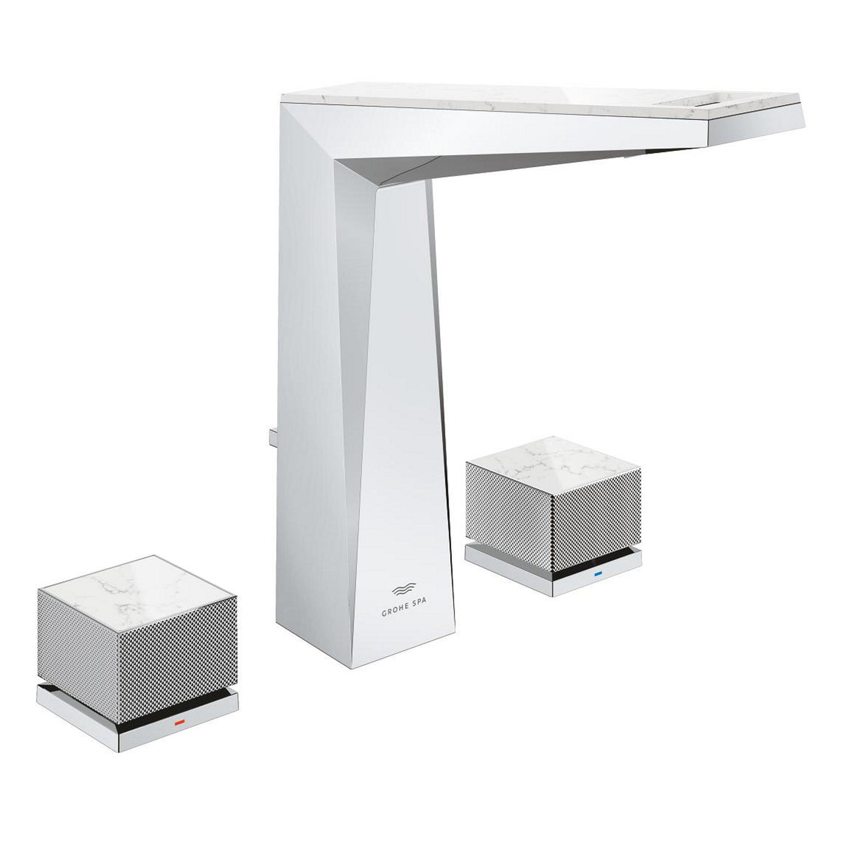 Grohe Allure Brilliant Private Collection L-Boy, 3 Delikli Lavabodan Ankastre Lavabo Bataryası, Sifon Kumandalı - Ürün Görseli
