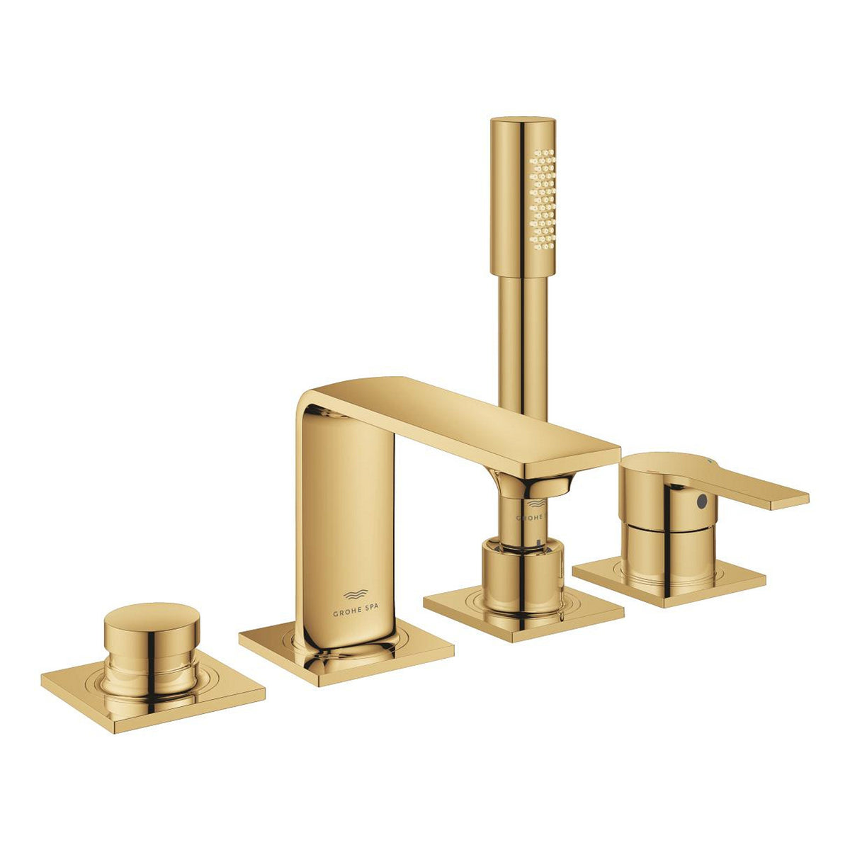 Grohe Allure 4 Delikli Ankastre Küvet Bataryası, Altın - Ürün Görseli