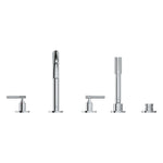 Grohe Atrio Private Collection 5 Delikli Ankastre Küvet Bataryası (Sıva Üstü Grubu) - Ürün Görseli