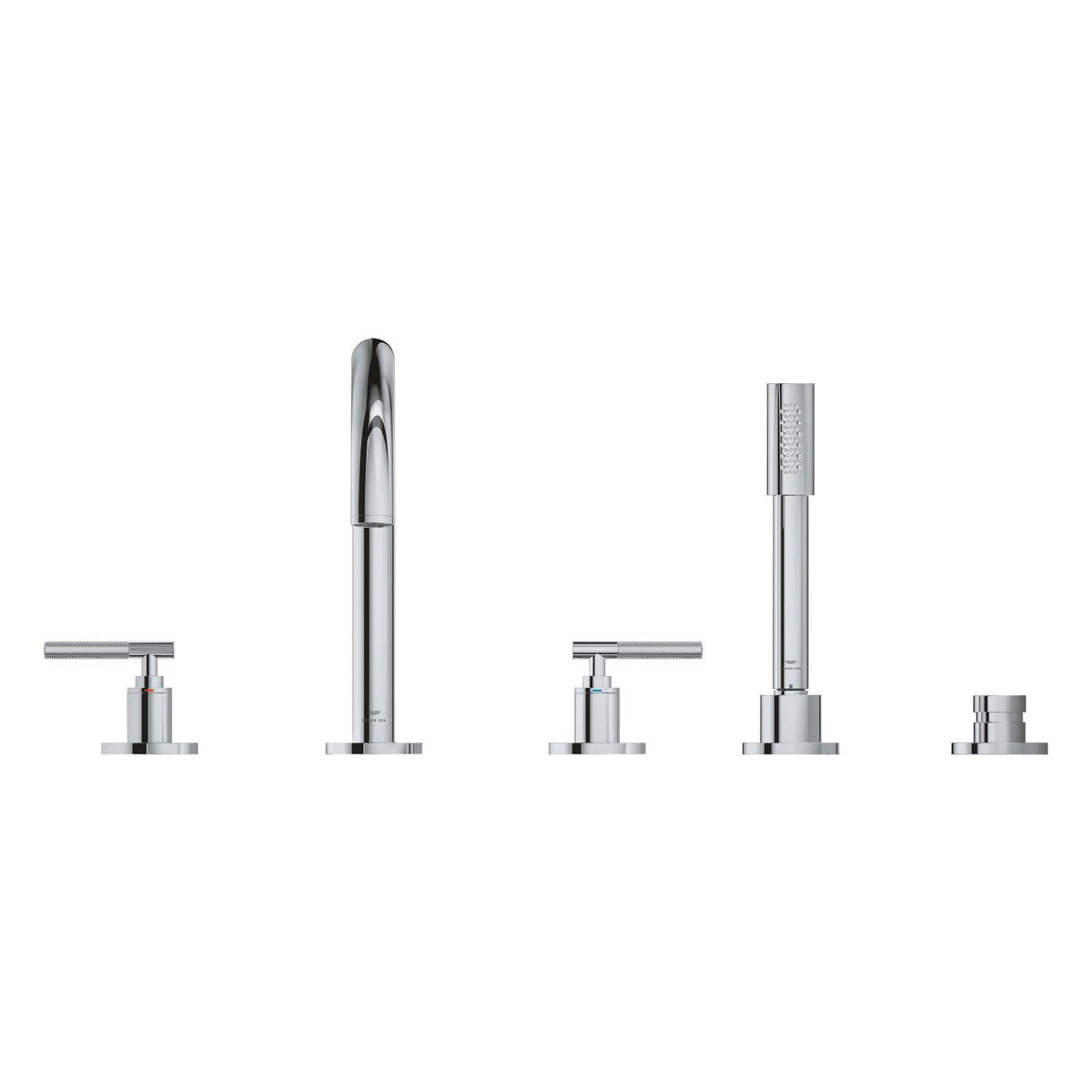 Grohe Atrio Private Collection 5 Delikli Ankastre Küvet Bataryası (Sıva Üstü Grubu) - Ürün Görseli