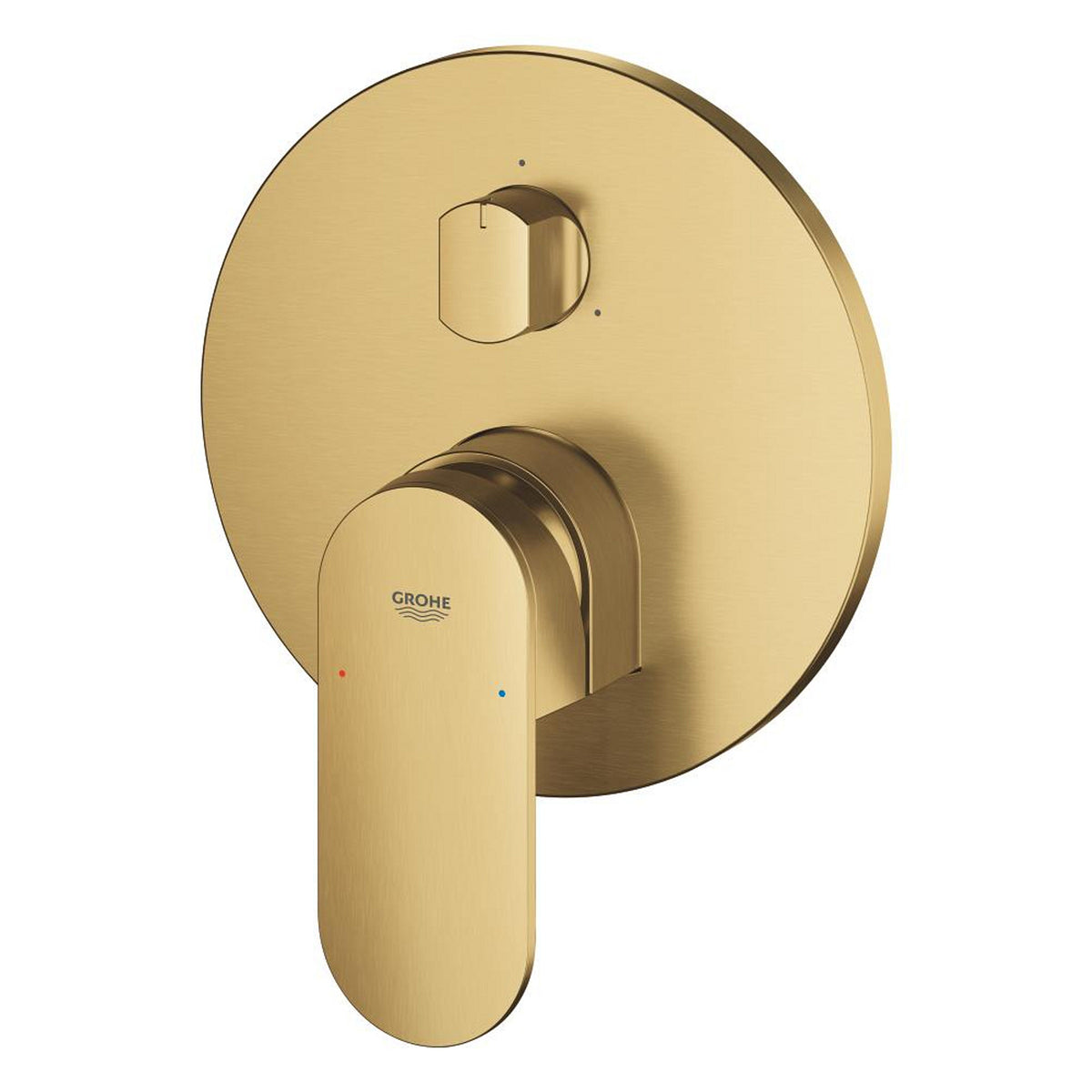 Grohe Plus Ankastre Banyo Bataryası (3 Yollu, Sıva Üstü Grubu), Fırçalı Altın - Ürün Görseli