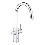 Grohe Blue Home Arıtmalı İçme Suyu ve Soda Yapan Spiralli Eviye Bataryası - Ürün Görseli