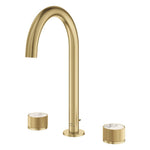 Grohe Atrio Private Collection 3 Delikli Ankastre Lavabo Bataryası, Sifon Kumandalı (L-Boy), Fırçalı Altın - Ürün Görseli