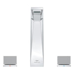 Grohe Allure Brilliant Private Collection L-Boy, 3 Delikli Lavabodan Ankastre Lavabo Bataryası, Sifon Kumandalı - Ürün Görseli