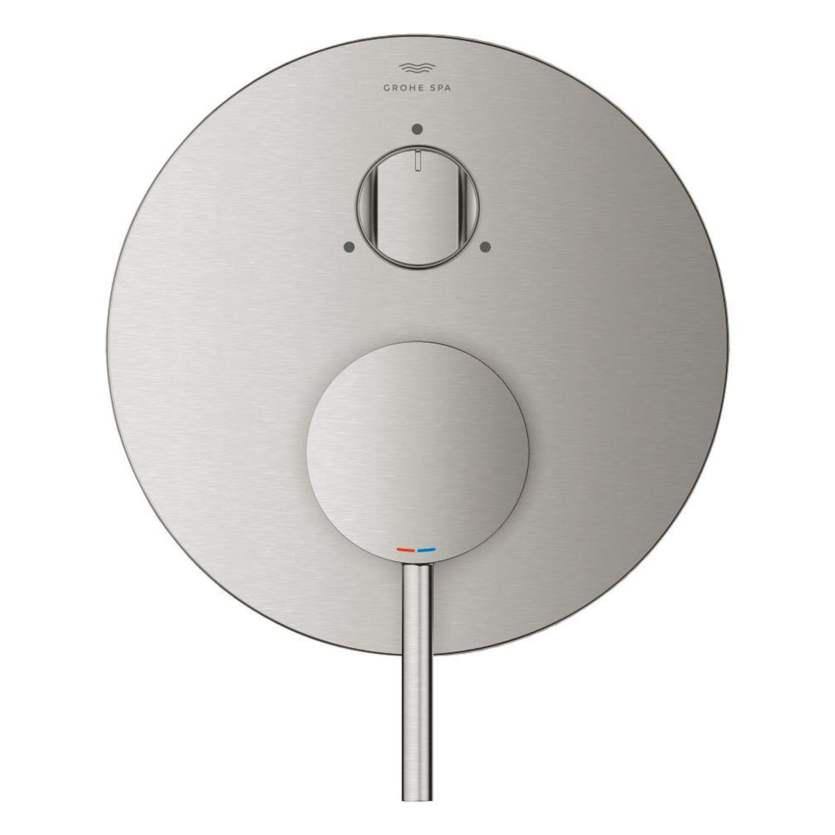 Grohe Atrio Ankastre Banyo/Duş Bataryası (Sıva Üstü Grubu), 3 Yollu, Paslanmaz Çelik - Ürün Görseli
