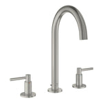 Grohe Atrio 3 Delikli Ankastre Lavabo Bataryası, Sifon Kumandalı, Saten Çelik - Ürün Görseli