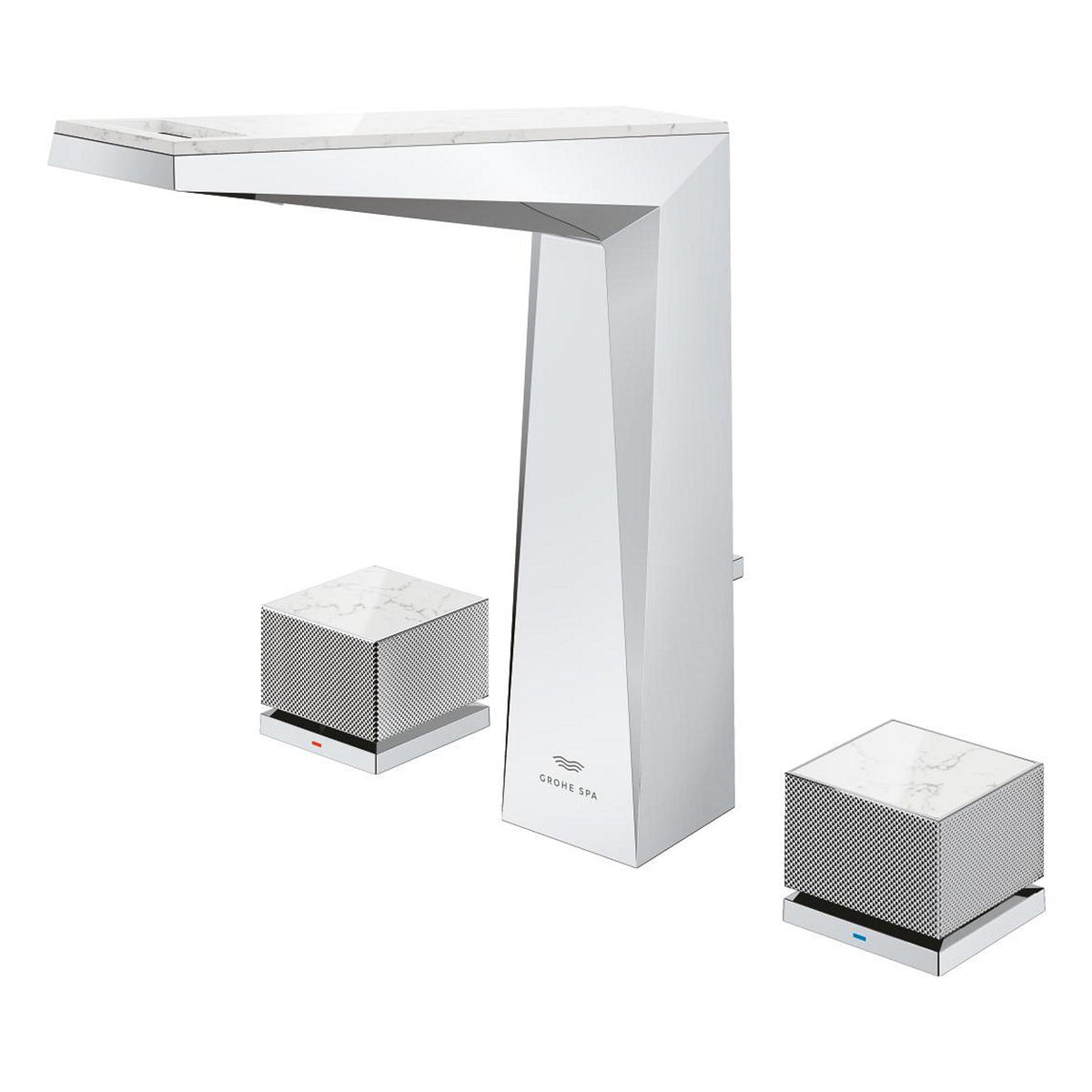 Grohe Allure Brilliant Private Collection L-Boy, 3 Delikli Lavabodan Ankastre Lavabo Bataryası, Sifon Kumandalı - Ürün Görseli