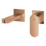 Grohe Plus Ankastre Lavabo Bataryası, (Sıva Üstü Grubu) M-Boy, Fırçalı Bakır - Ürün Görseli