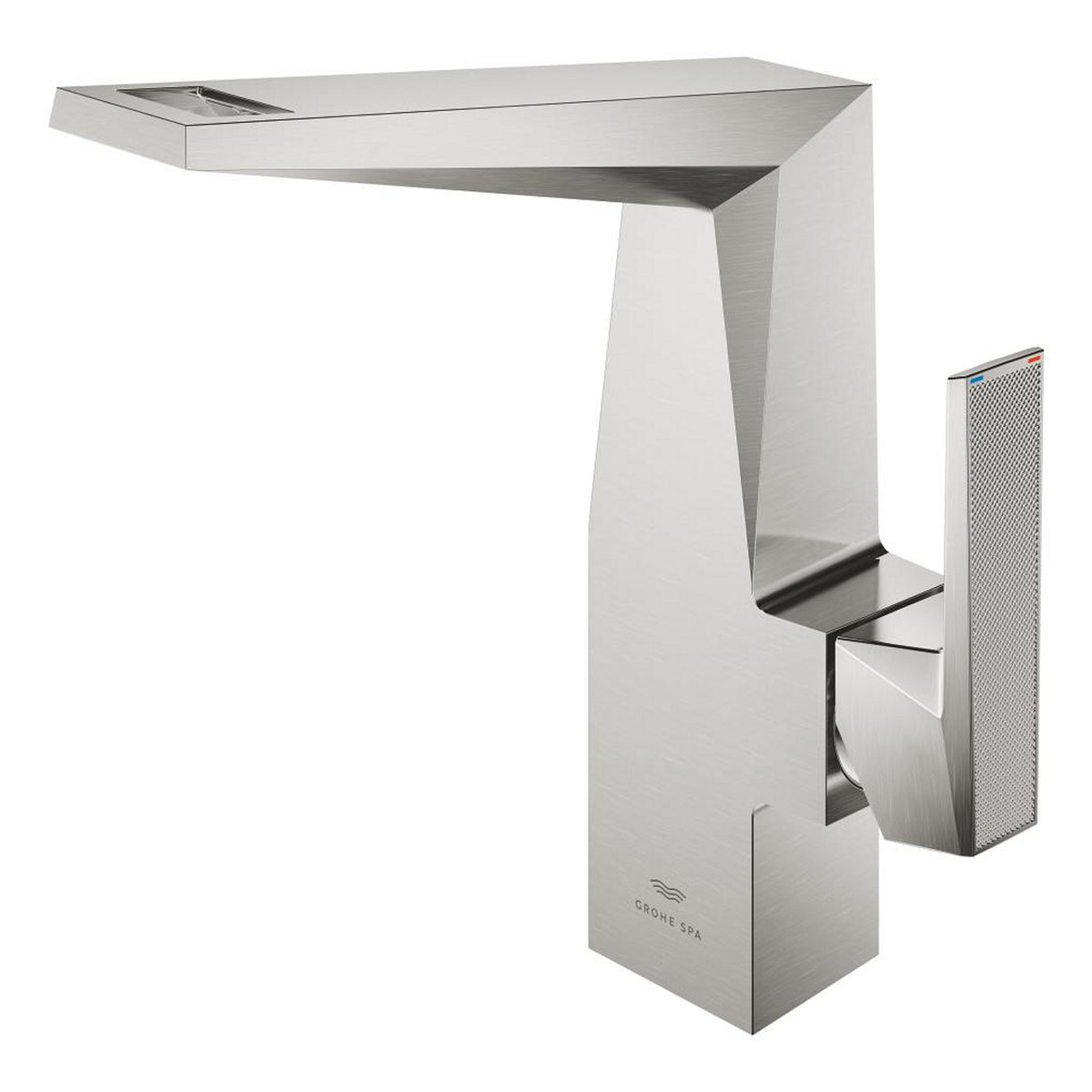 Grohe Allure Brilliant Private Collection L-Boy Sifon Kumandalı Yüksek Lavabo Bataryası, Paslanmaz Çelik - Ürün Görseli