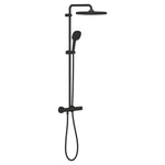 Grohe Tempesta System 250 Kare Duvara Monte Termostatik Bataryalı Duş Kolonu, Mat Siyah - Ürün Görseli