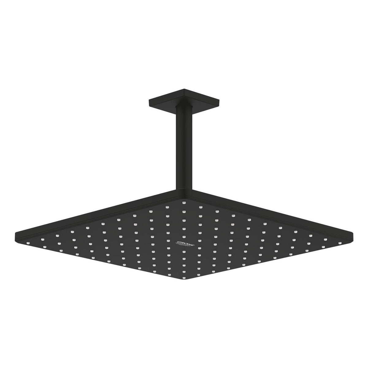 Grohe Rainshower Mono 310 Cube Tepe Duşu Seti, 31 cm, Hayalet Siyah - Ürün Görseli