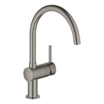 Grohe Minta Eviye Bataryası, Fırçalı Sert Grafit - Ürün Görseli