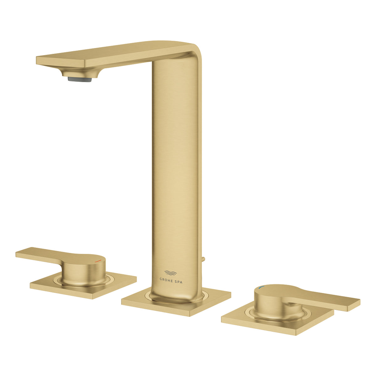 Grohe Allure 3 Delikli Ankastre Lavabo Bataryası, Fırçalı Altın - Ürün Görseli