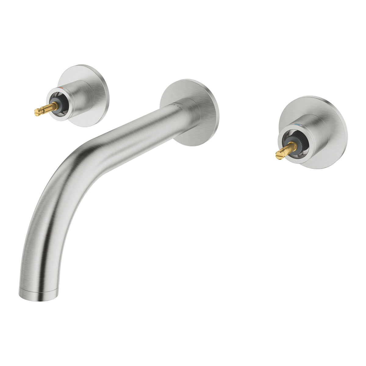 Grohe Atrio Private Collection 3 Delikli Ankastre Lavabo Bataryası (Sıva Üstü Grubu) Paslanmaz Çelik - Ürün Görseli