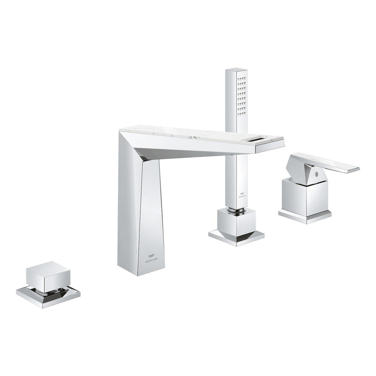 Grohe Allure Brilliant Private Collection 4 Delikli Küvet Bataryası (Sıva Üstü Grubu) - Ürün Görseli