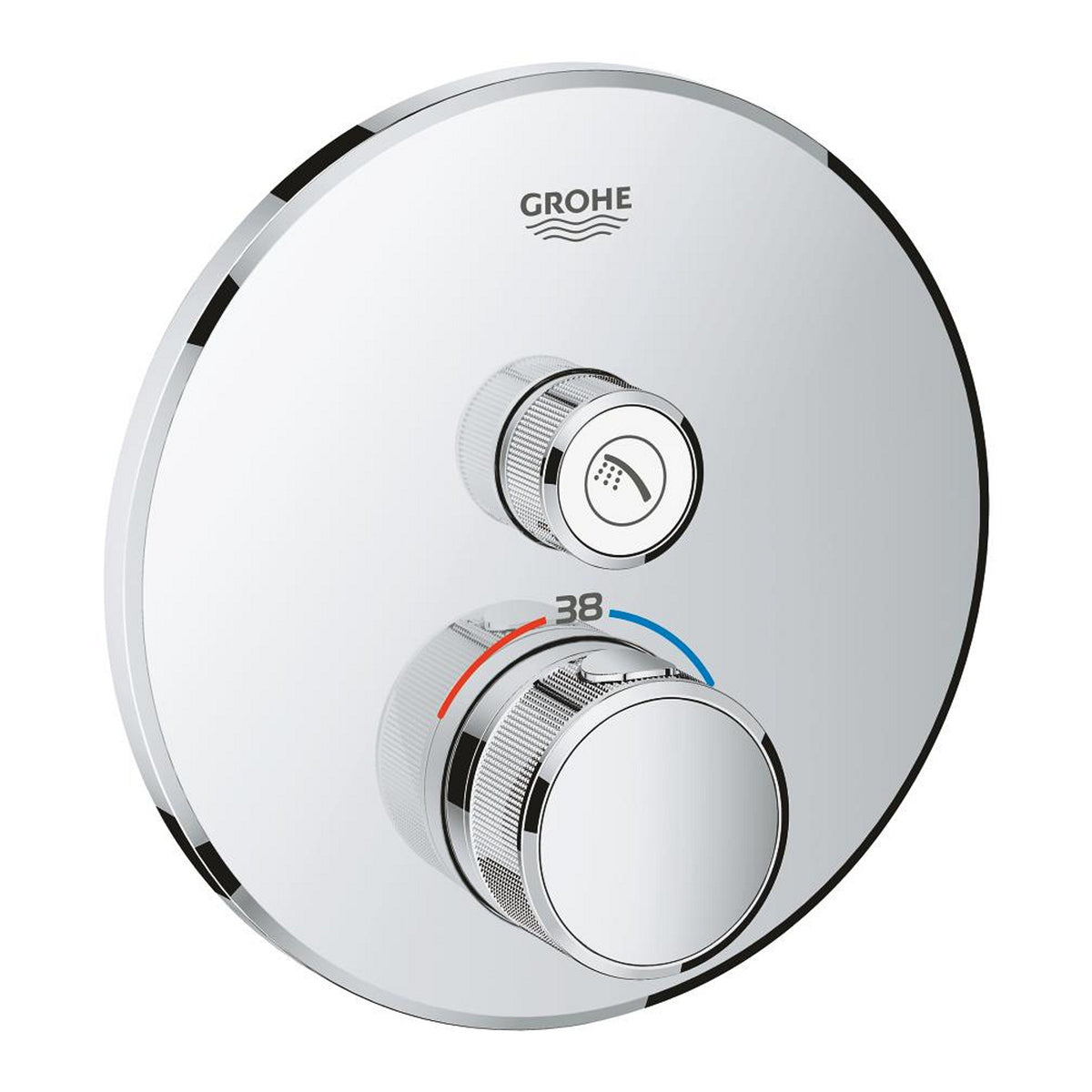 Grohe Grohtherm SmartControl Ankastre Termostatik Duş Bataryası (Sıva Üstü Grubu) - Ürün Görseli