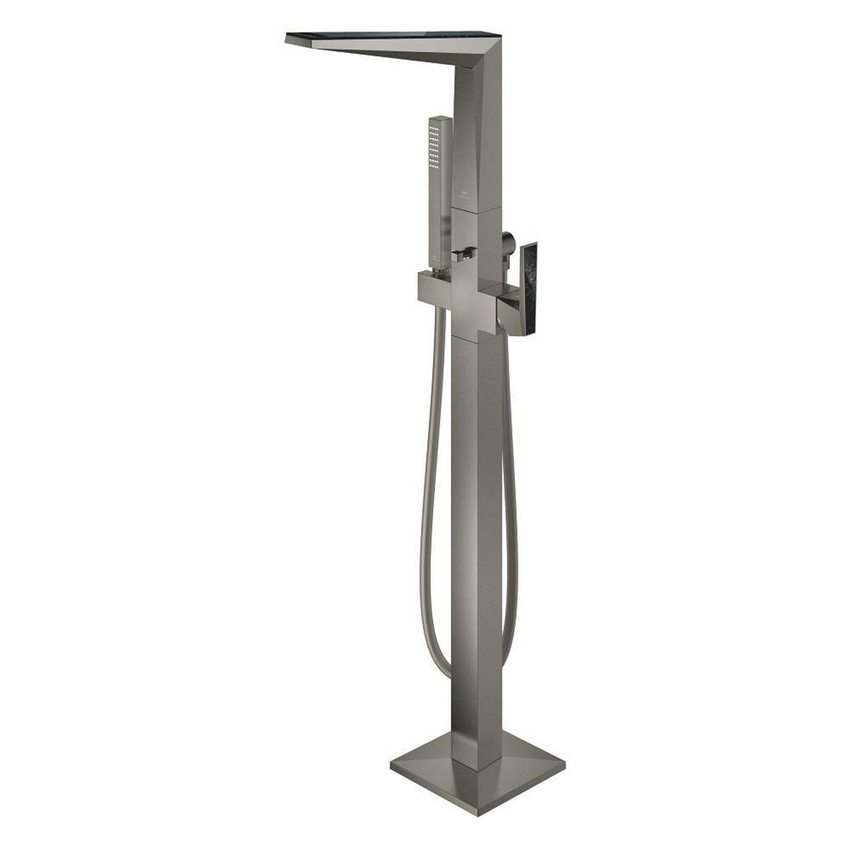 Grohe Allure Brilliant Private Collection Yerden Küvet Bataryası, Fırçalı Sert Grafit - Ürün Görseli