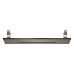 Grohe Rainshower Aqua Tiles Cascade Ankastre Tepe Duşu, Şelale Akışlı, Fırçalı Sert Grafit (Sıva Üstü Grubu) - Ürün Görseli