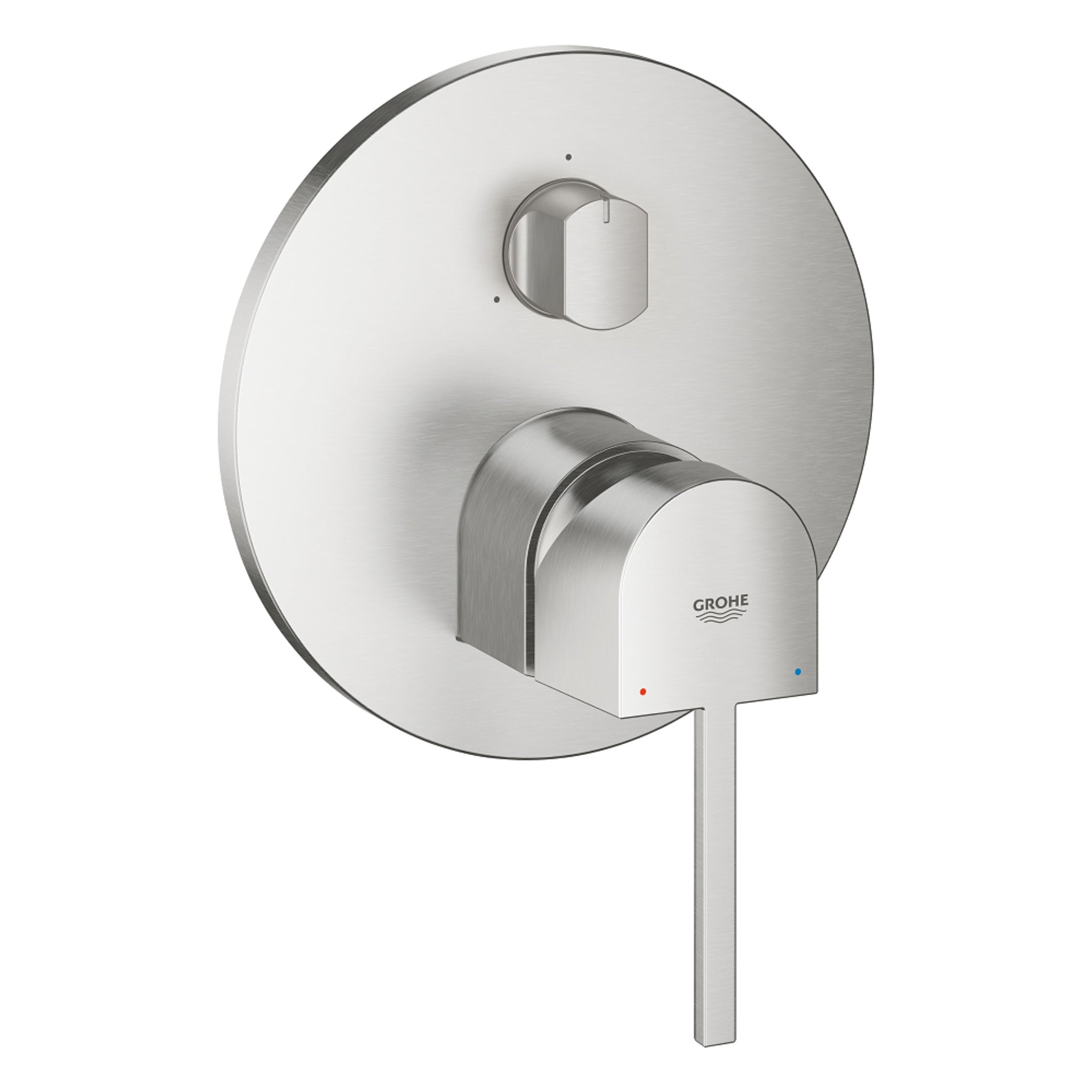 Grohe Plus Ankastre Banyo Bataryası (3 Yollu, Sıva Üstü Grubu), Paslanmaz Çelik - Ürün Görseli
