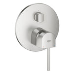 Grohe Plus Ankastre Banyo Bataryası (3 Yollu, Sıva Üstü Grubu), Paslanmaz Çelik - Ürün Görseli
