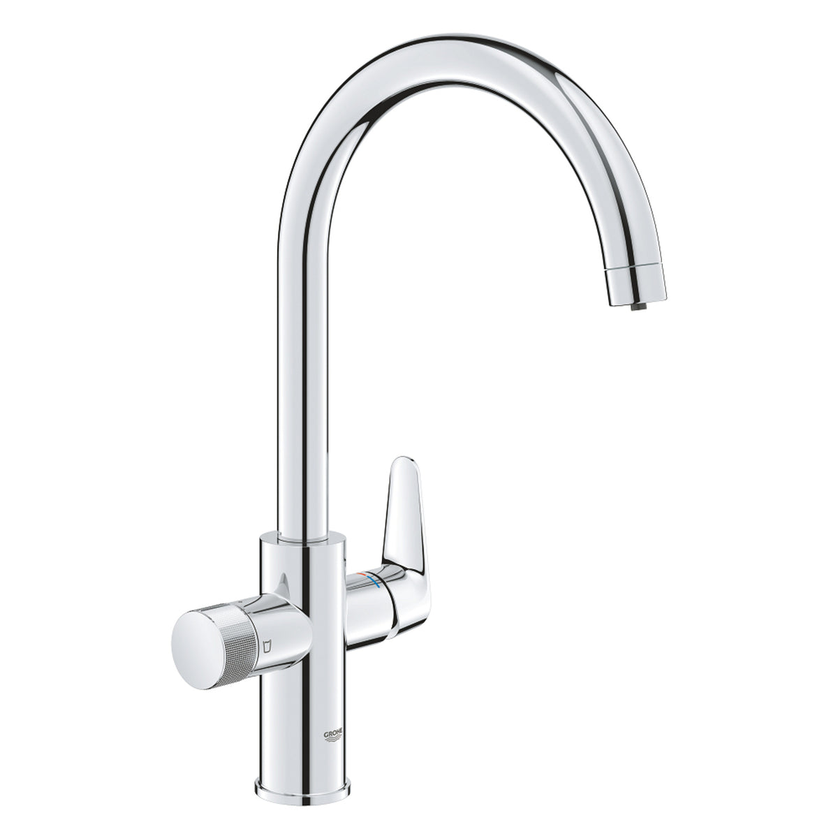 Grohe Blue Pure BauCurve Arıtma Çıkışlı Eviye Bataryası - Ürün Görseli
