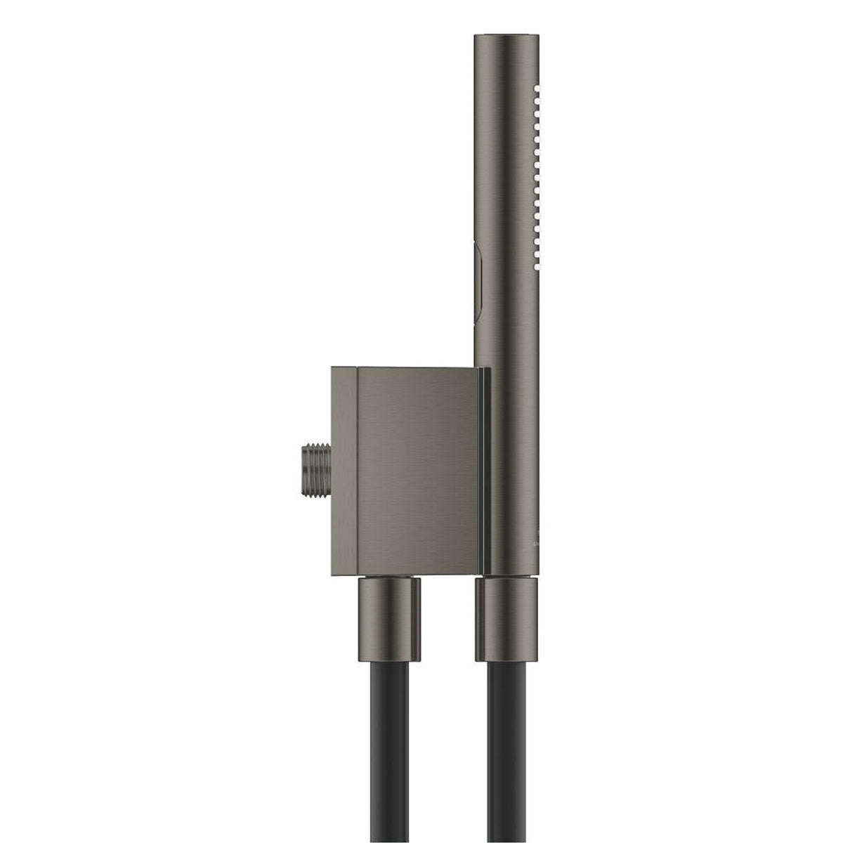 Grohe Rainshower Aqua Stick Ankastre Bağlantılı Manyetik El Duşu Seti, 2 Akışlı, Fırçalı Sert Grafit (Siyah Duş Hortumu) - Ürün Görseli