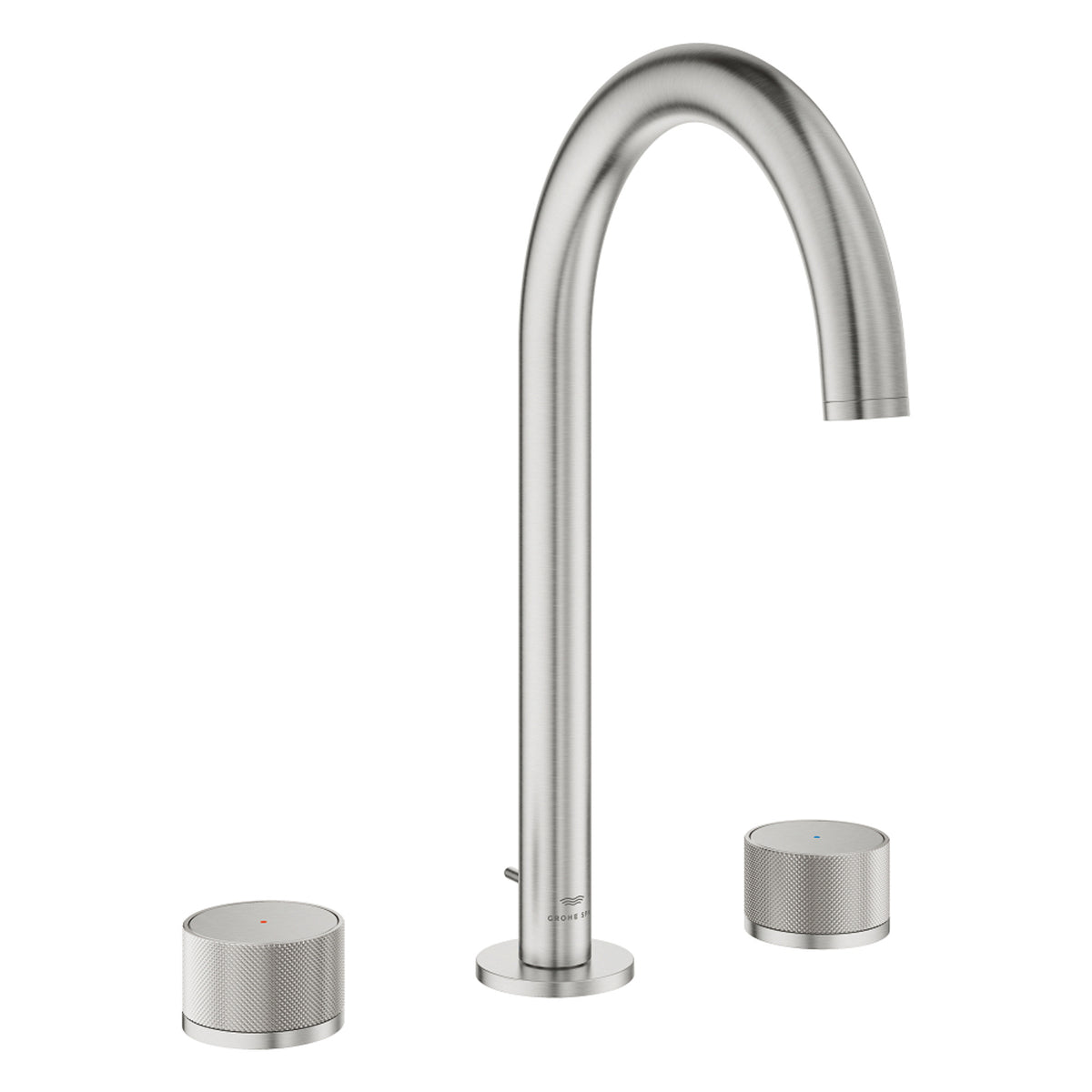 Grohe Atrio Private Collection 3 Delikli Ankastre Lavabo Bataryası, Sifon Kumandalı (L-Boy), Paslanmaz Çelik - Ürün Görseli