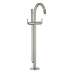 Grohe Atrio Private Collection Tek Yerden Küvet Bataryası (Sıva Üstü Grubu), Saten Çelik - Ürün Görseli