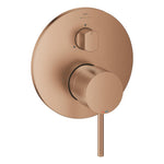 Grohe Atrio Ankastre Banyo/Duş Bataryası (Sıva Üstü Grubu), 3 Yollu, Fırçalı Bakır - Ürün Görseli