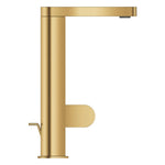 Grohe Plus Yüksek Lavabo Bataryası, Sifon Kumandalı, Fırçalı Altın - Ürün Görseli