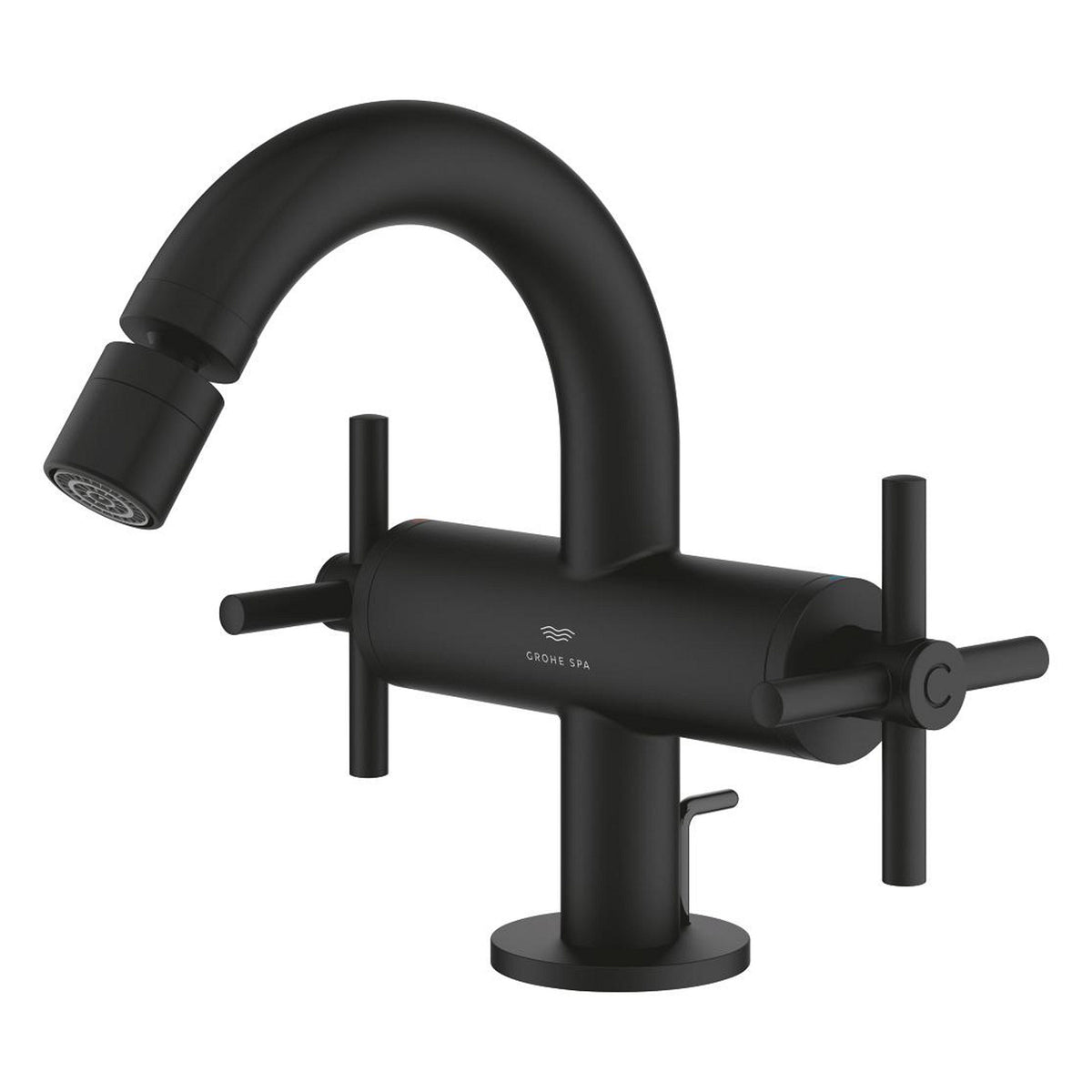 Grohe Atrio Sifon Kumandalı Bide Bataryası (M-Boy), Hayalet Siyah - Ürün Görseli