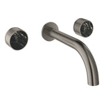 Grohe Atrio Private Collection 3 Delikli Ankastre Lavabo Bataryası (Sıva Üstü Grubu) Fırçalı Sert Grafit - Ürün Görseli