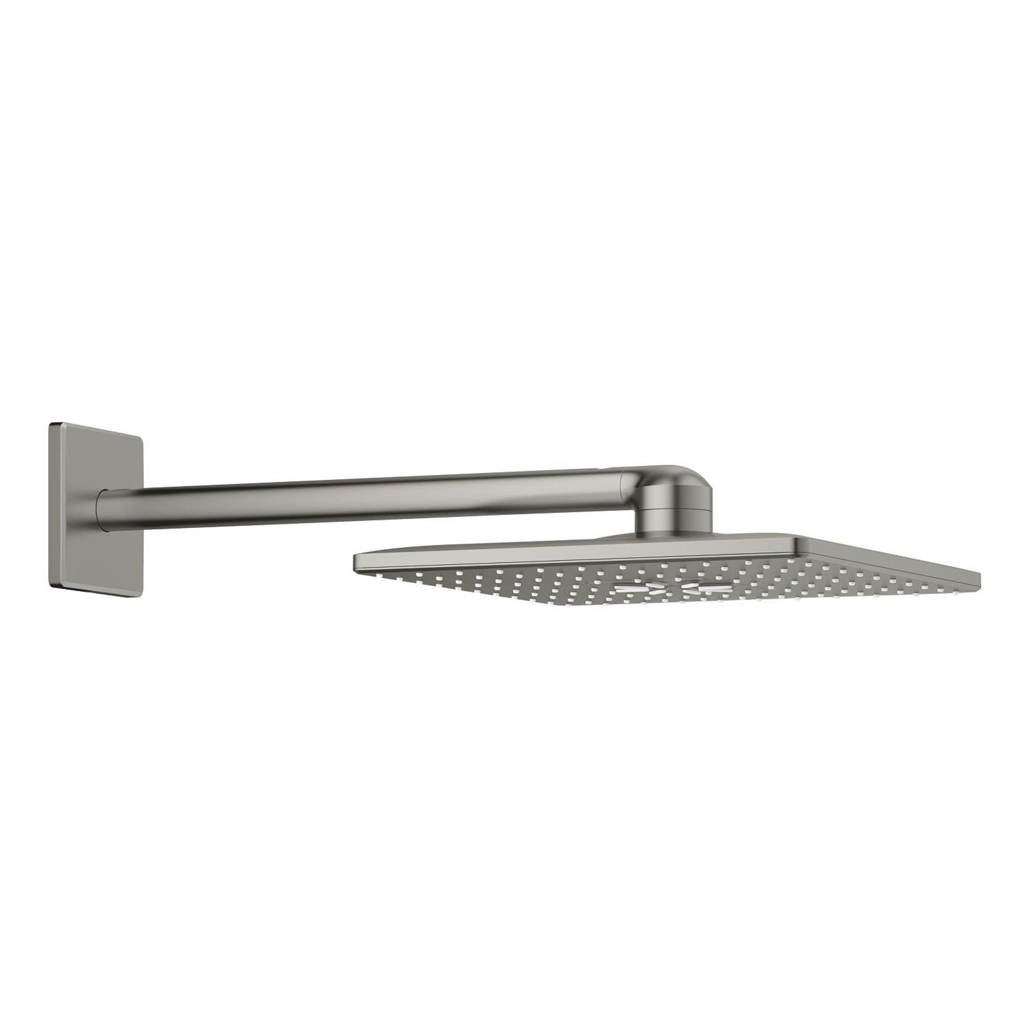 Grohe Rainshower SmartActive 310 Cube Tepe Duşu Seti, 31 cm, 2 Akışlı, Saten Çelik - Ürün Görseli