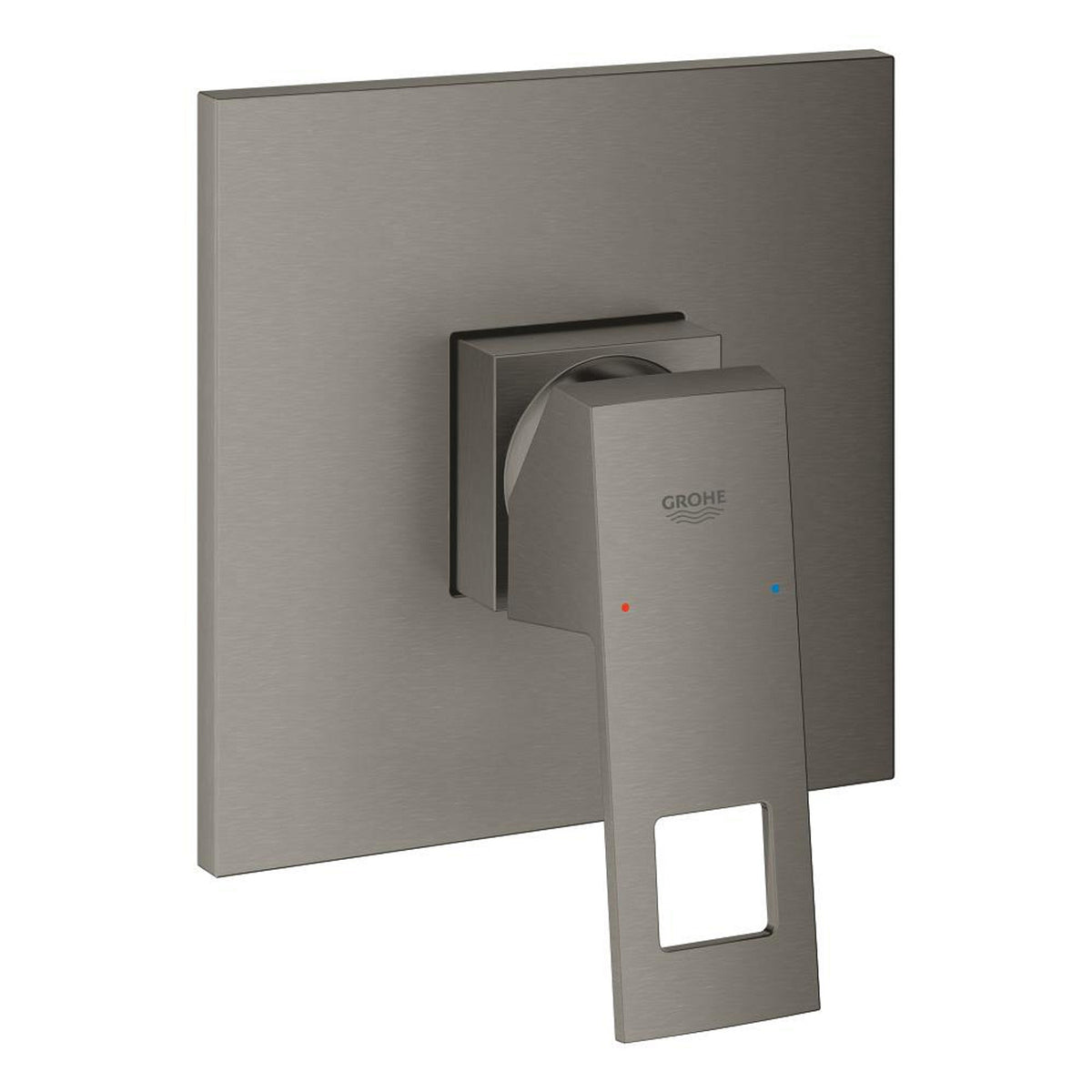 Grohe Eurocube Ankastre Duş Bataryası, Fırçalı Sert Grafit (Sıva Üstü Grubu) - Ürün Görseli