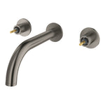 Grohe Atrio Private Collection 3 Delikli Ankastre Lavabo Bataryası (Sıva Üstü Grubu) Fırçalı Sert Grafit - Ürün Görseli