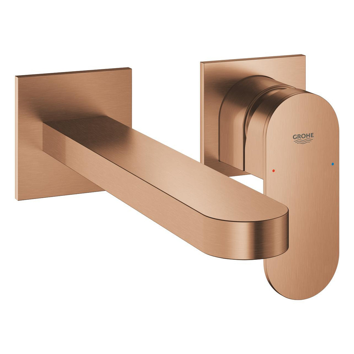 Grohe Plus Ankastre Lavabo Bataryası, Fırçalı Bakır (Sıva Üstü Grubu) - Ürün Görseli