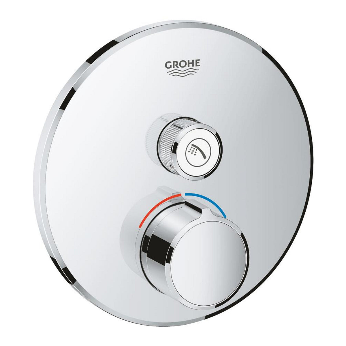 Grohe SmartControl Tek Valfli Akış Kontrollü Ankastre Duş Bataryası (Sıva Üstü Grubu) - Ürün Görseli